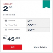 2GB + 60Mnt 30Hr