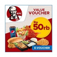 VOUCHER KFC 50RB
